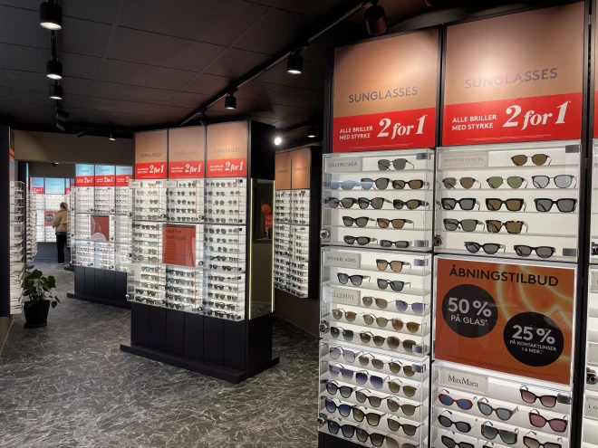 ImageCreator har fast partner for Profil Optik, når der skal bygges nye butikker eller ombygges i de eksisterende butikker