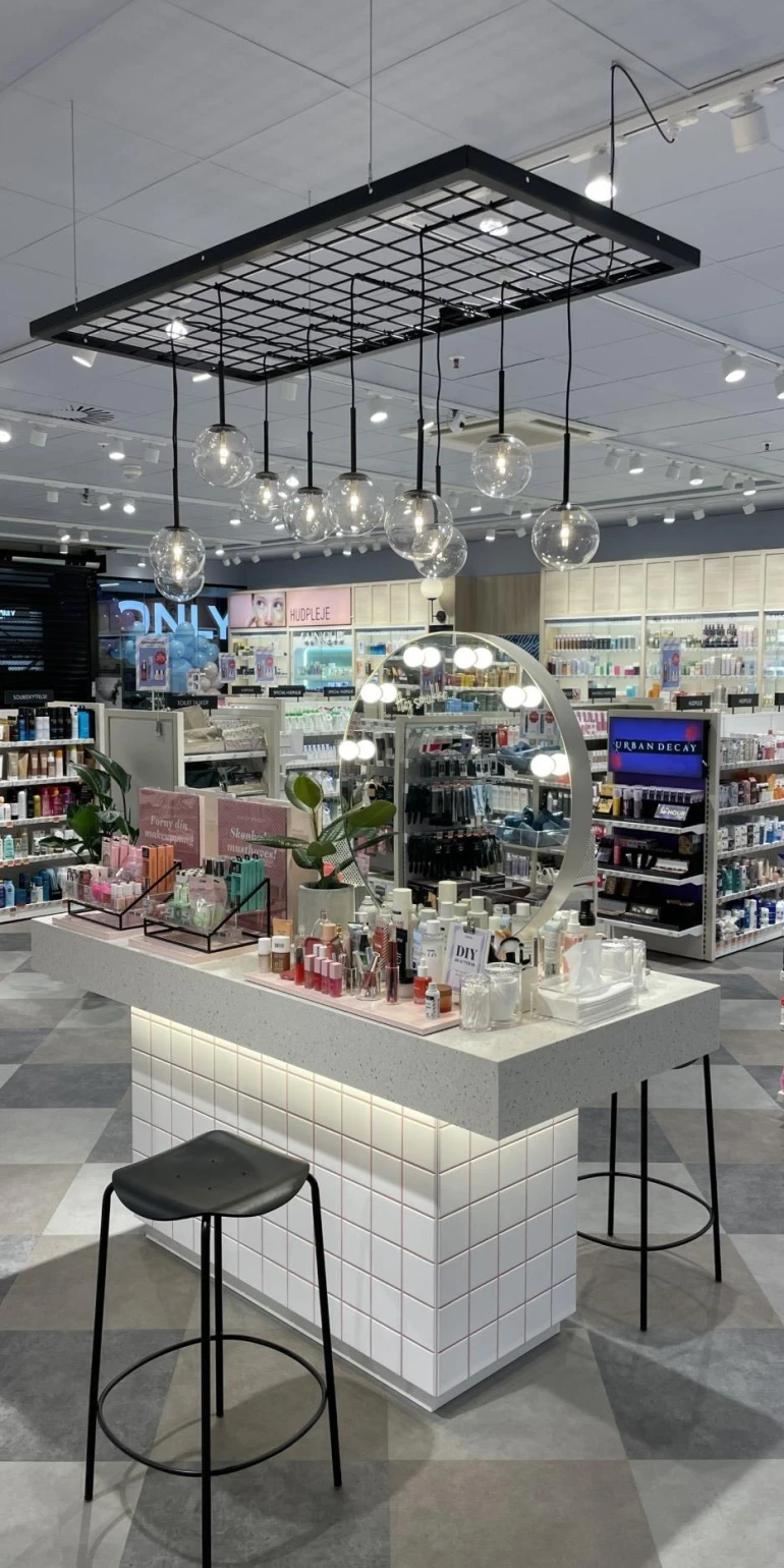 ImageCretaor står for al nybyg og ombyg af Matas butikkerne