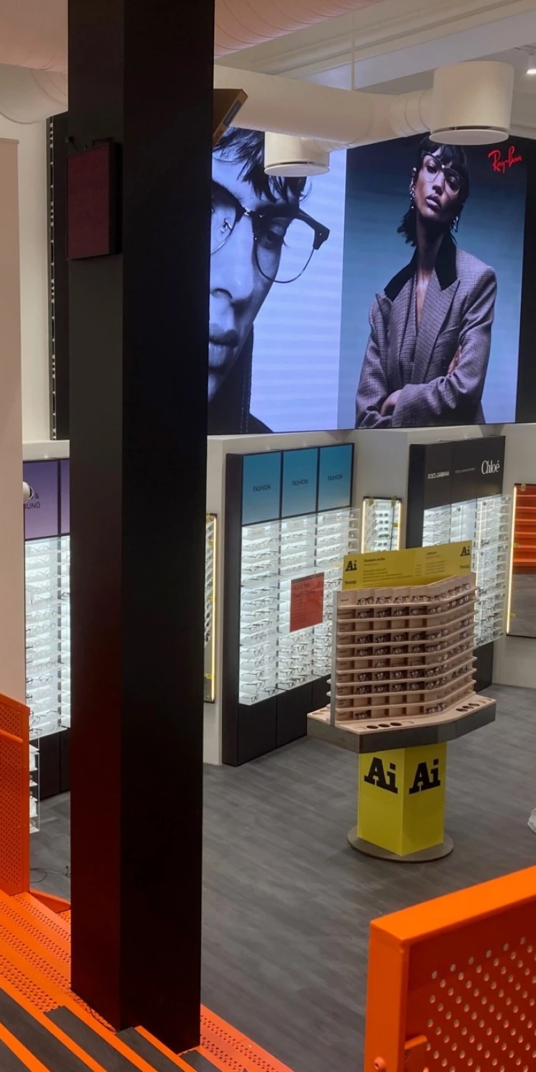 ImageCreator har bygget Profil Optiks flagship store på Nørreport i København