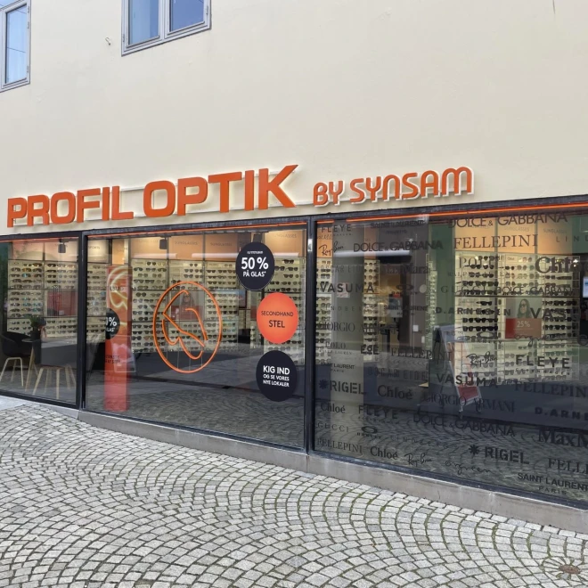 Imagecreator har bygget ny Profil Optik i Skive